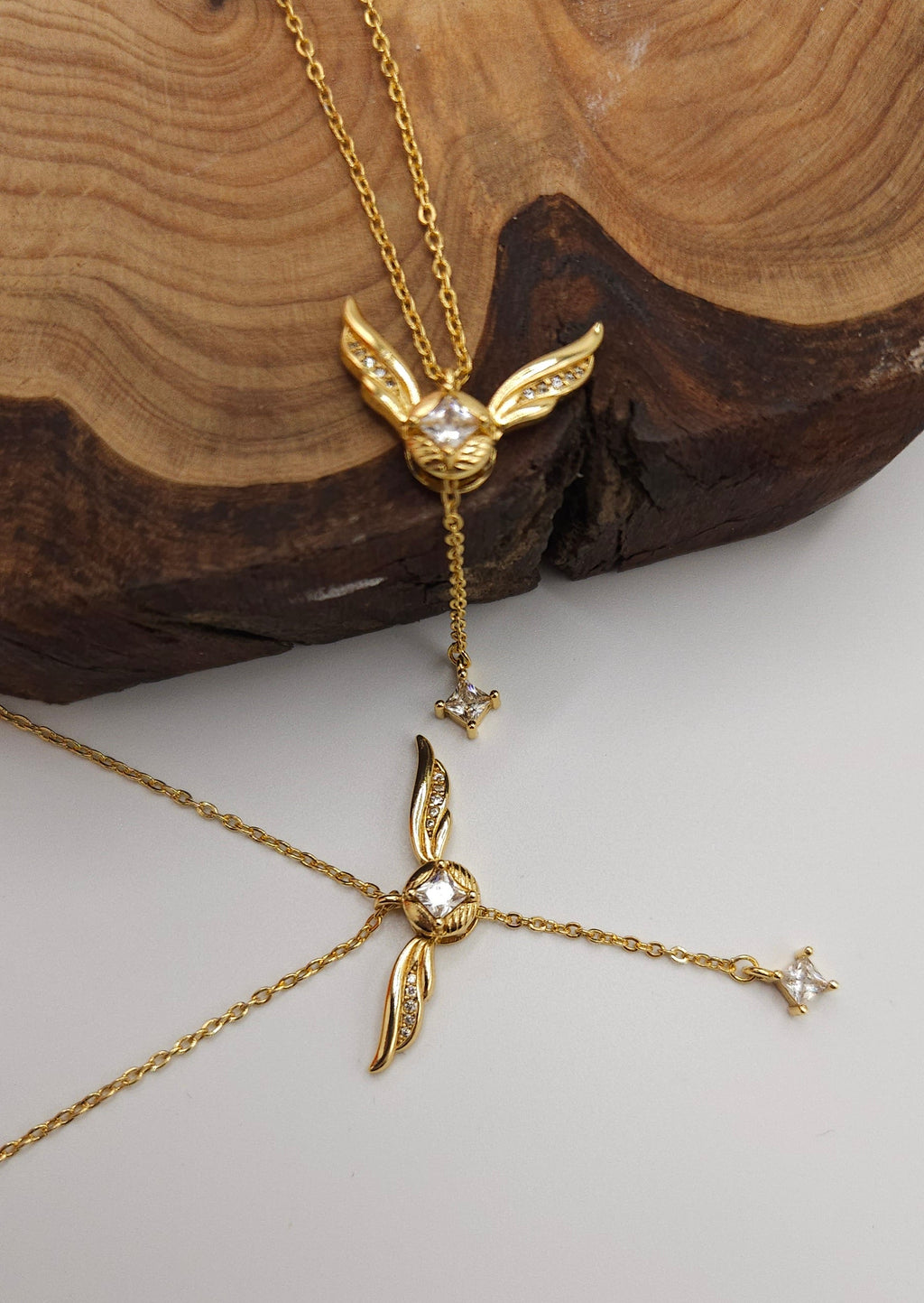 The Golden Snitch Necklace – Seeker’s Edition ✨