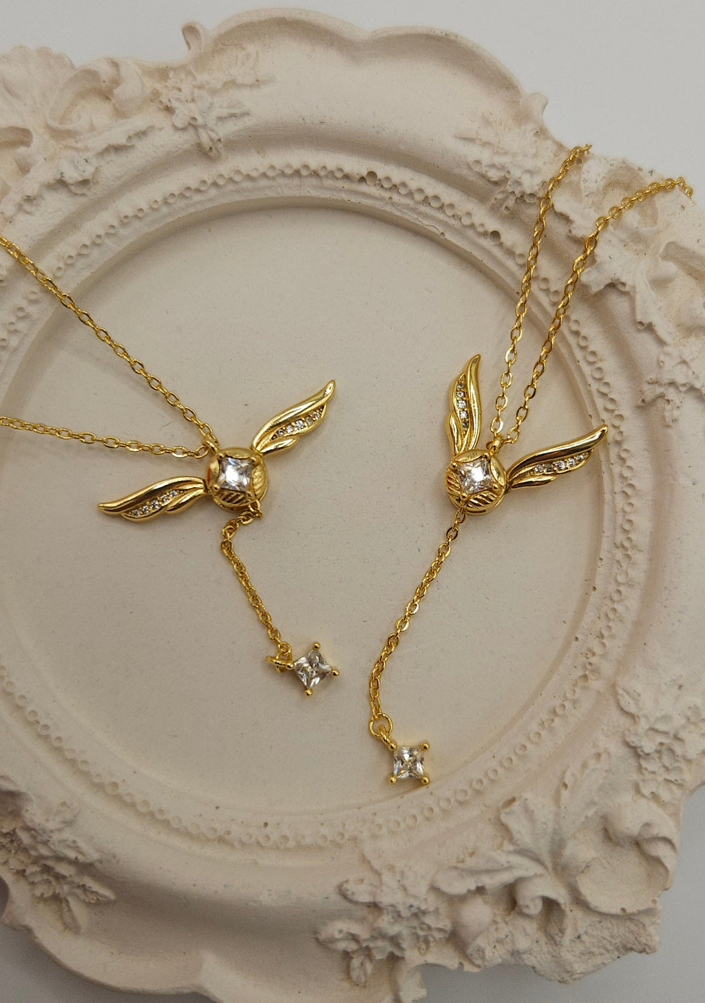 The Golden Snitch Necklace – Seeker’s Edition ✨