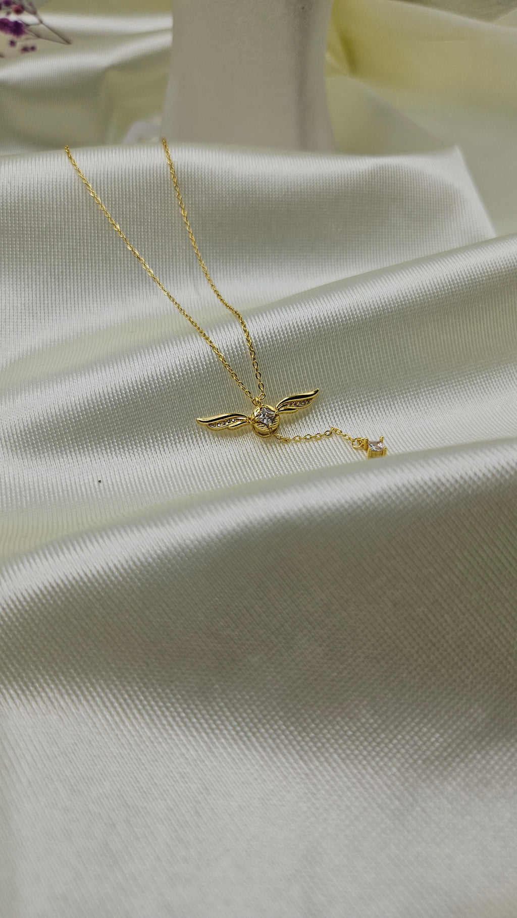 The Golden Snitch Necklace – Seeker’s Edition ✨