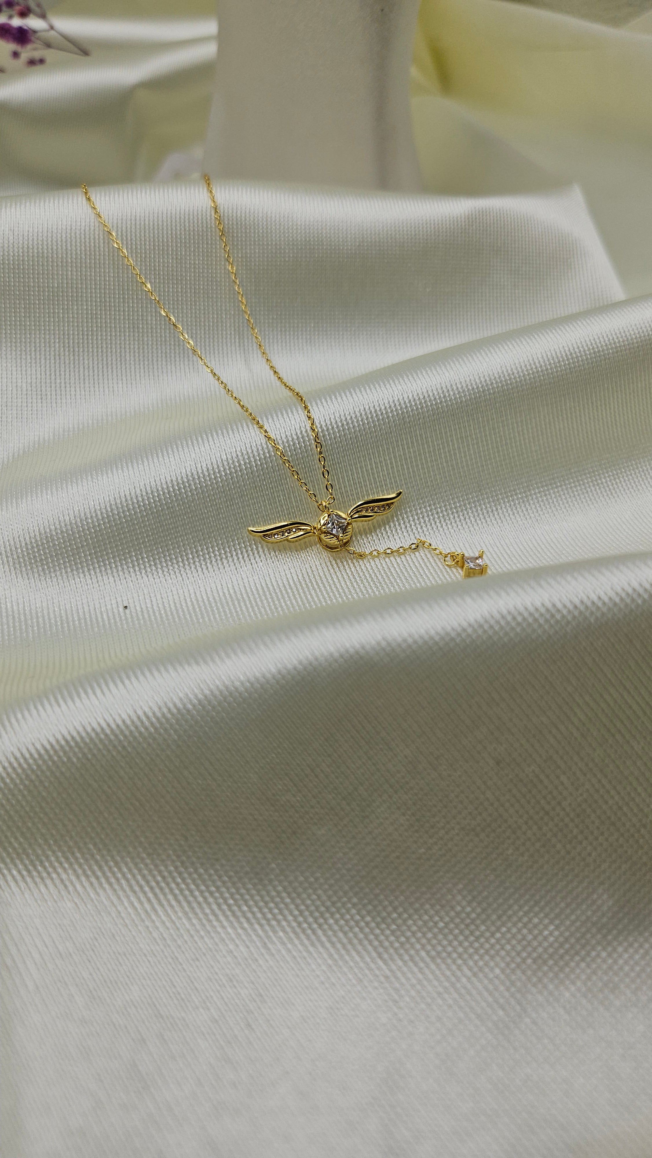 The Golden Snitch Necklace – Seeker’s Edition ✨
