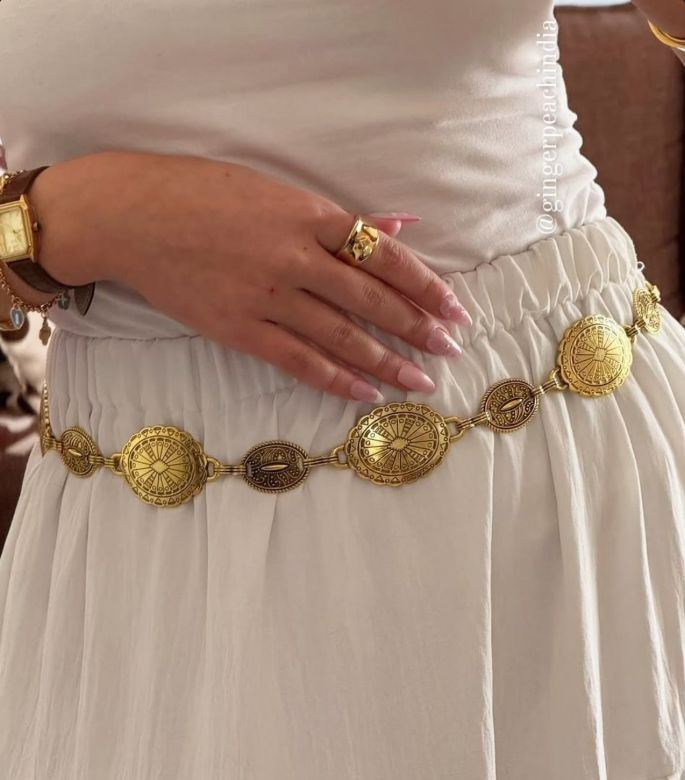 The Aurora Medallion Belt